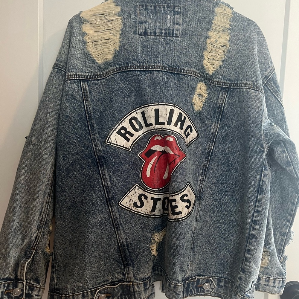 Peach lane - size m - oversized for jean jacket